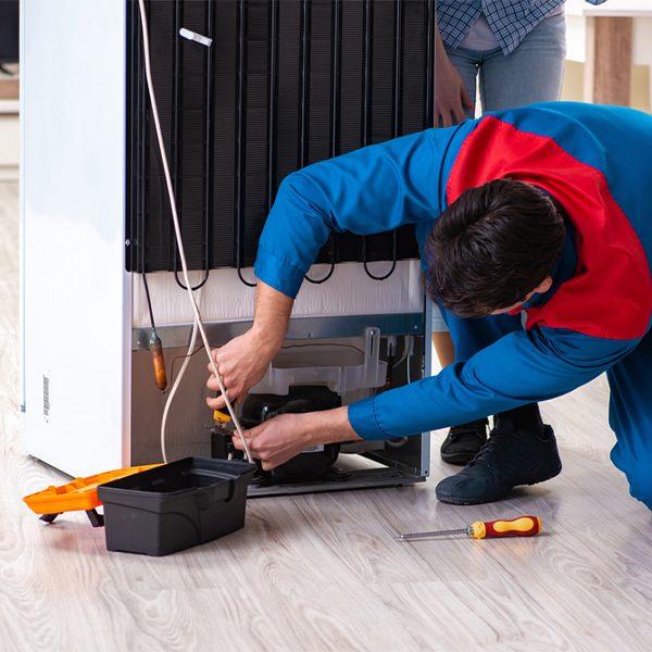 how long does it usually take to repair a refrigerator in Geff